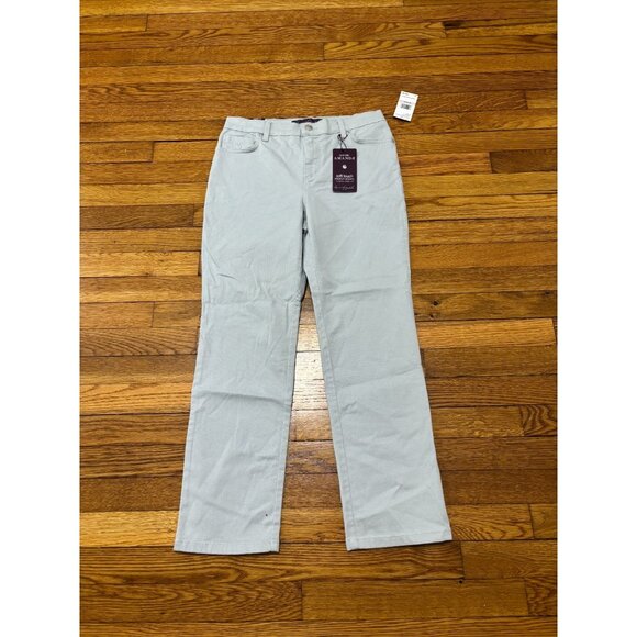 Gloria Vanderbilt Amanda Jeans Womens 6p Petite Gray Classic Fit Denim Taper NWT - Picture 1 of 9